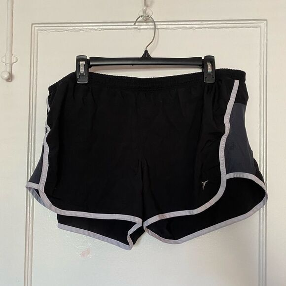 Old Navy Black Athletic Shorts Size Large - Picture 1 of 5